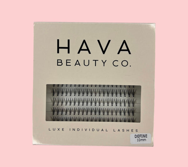 Hava Beauty Co DEFINE Luxe Individuals 180 Piece Pack