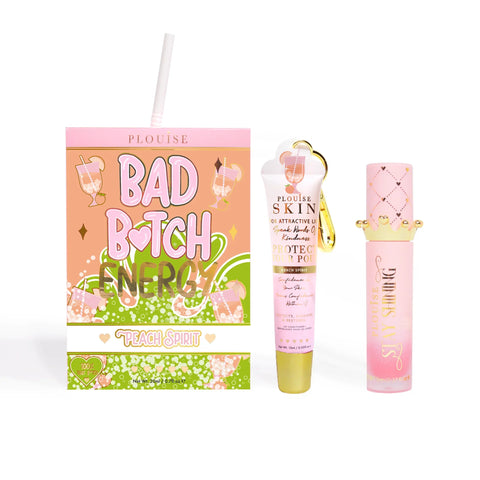 P.Louise Bad Bitch Energy Lip Duo PEACH SPIRIT