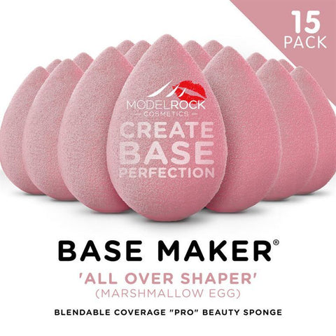 Modelrock Base Maker® - 'ALL OVER SHAPER' (MARSHMALLOW PINK Egg) - 15 BULK PACK