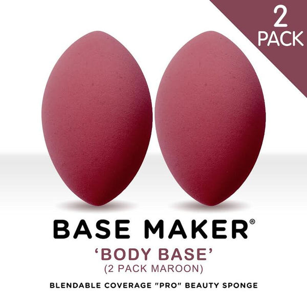 Modelrock Base Maker® All-Over BODY BASE - *MAROON* - 'Oversized' 2pk