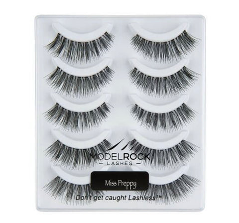 MODELROCK *MULTI PACK* Miss Preppy - 5 pair lash pack