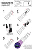 Suva Beauty Ultraviolet (UV) LED flashlight