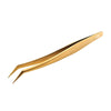 Modelrock GOLD LUXE - Precision DIY Cluster Lash Tweezer